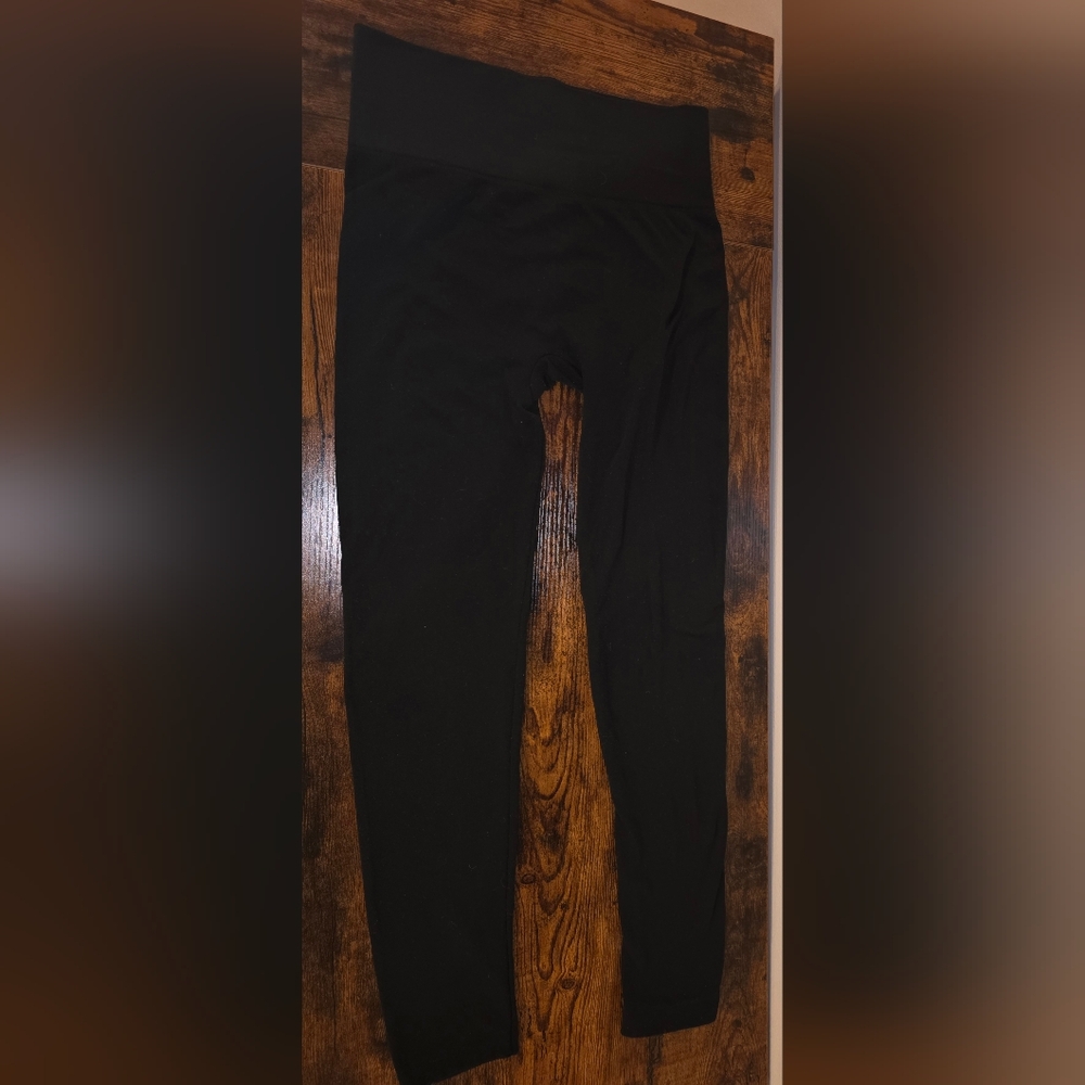 MukLuk L/XL Fleece Lined Leggings- Black